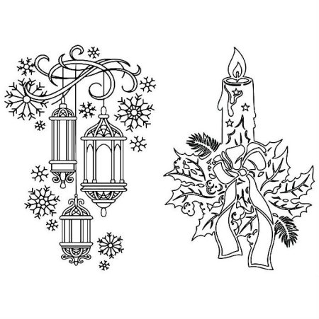 Новогодние узоры