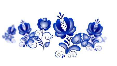 Гжель узоры