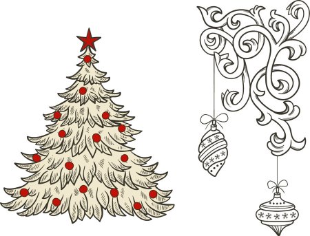 Новогодние узоры простые