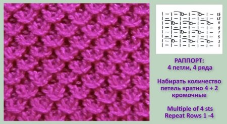 Рисунок кукуруза спицами