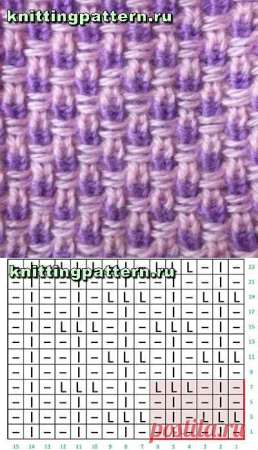 Вязка букле на спицах