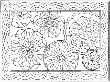 Коврик раскраска