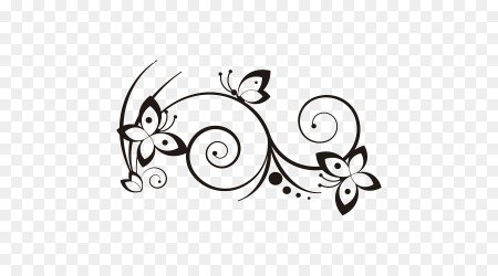 Узоры в виде завитков