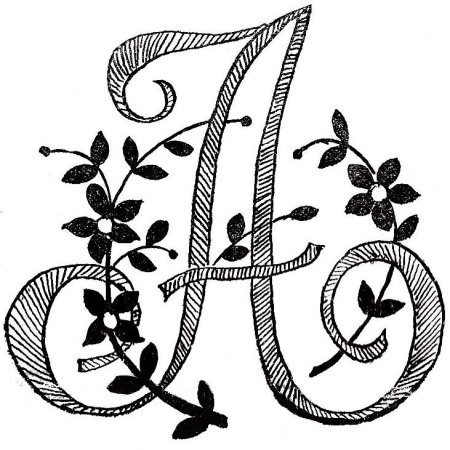 Красивіе закглавніе букві