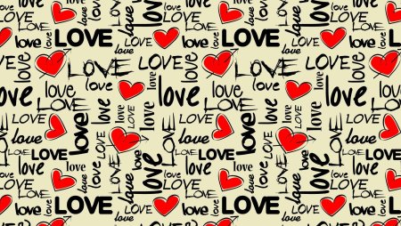 Фон с надписью Love