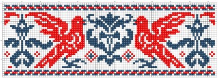 Народная вышивка Батаршина