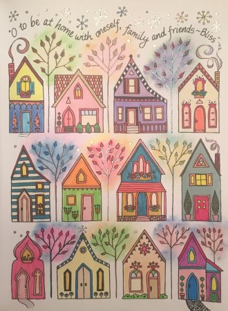 Стилизованный домик