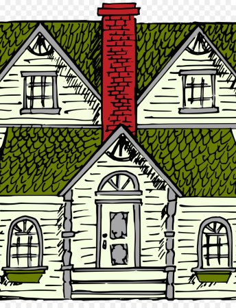 Фасад дома рисунок