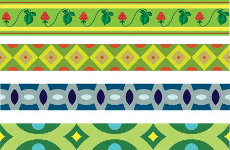 Узор в полосе