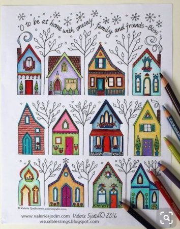 Стилизованный домик