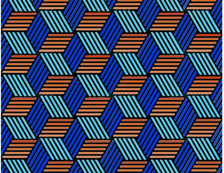 Черно белый зигзаг