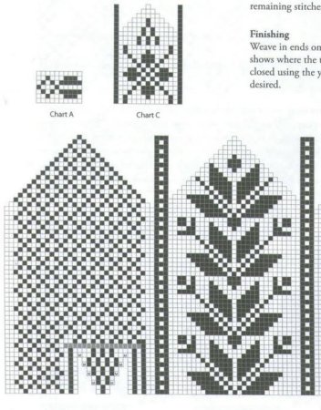 Схемы вязания джурабов