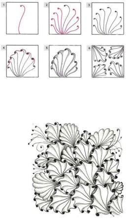 Танглы для начинающих пошагово схемы