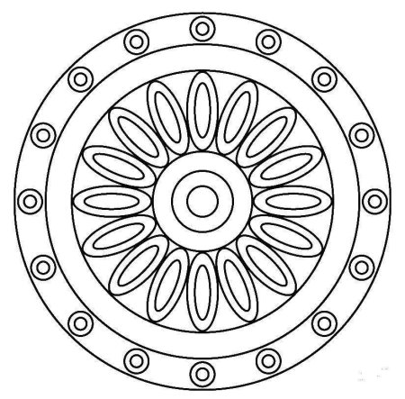 Узоры и орнаменты на посуде раскраски