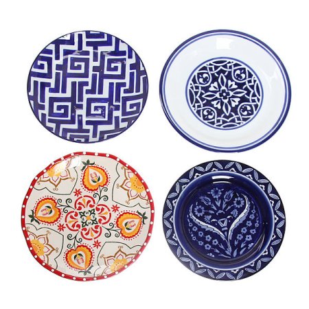 Узоры на тарелках