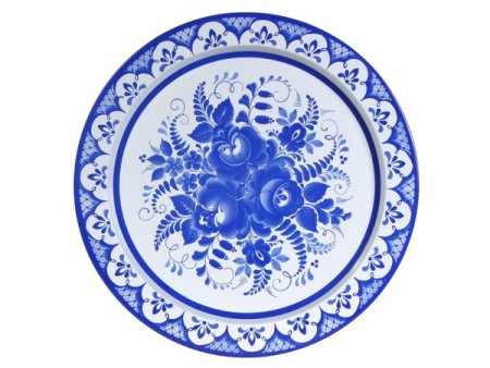 Тарелка с геометрическим узором