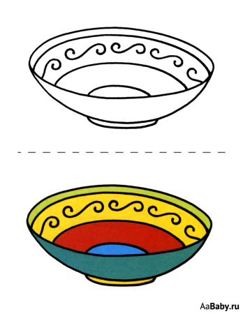 Гжель роспись тарелки