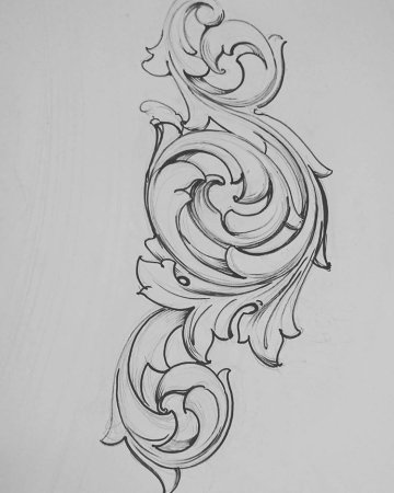 Резьба по дереву эскизы