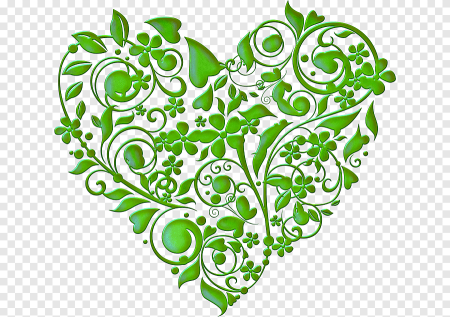 Орнамент зеленого цвета