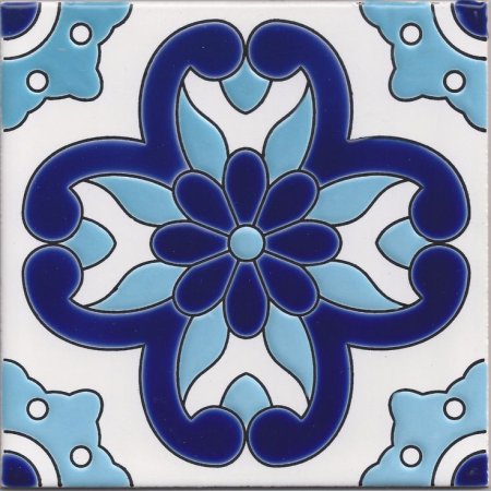 Плитка азулежу вектор