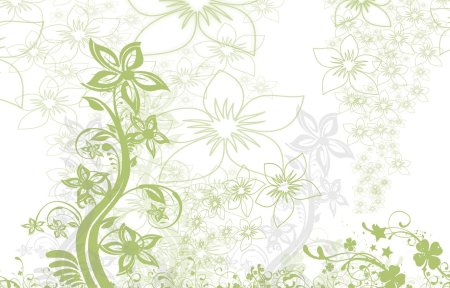Фон растительный узор