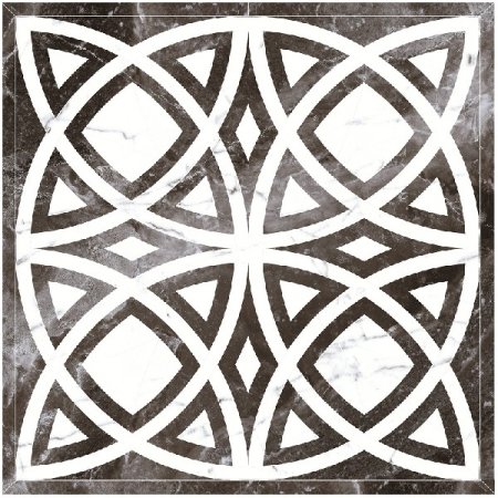 Kerranova Black&White декор серый k-62/Nr/d01/60x60