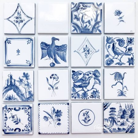 Гжельский фарфор изразцы