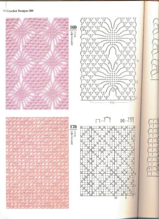 Плотная вязка крючком схемы