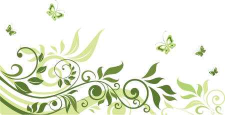 Красивый зеленый узор