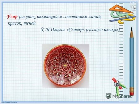 Проект узоры и орнаменты на посуде