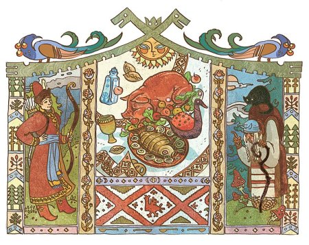 Билибин лубок