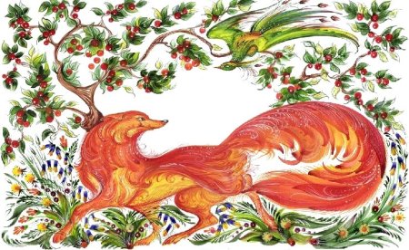 Русские народные узоры с животными