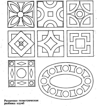 Геометрические узоры и орнаменты простые