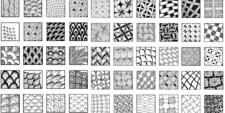 Графический орнамент простой