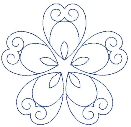 Узоры для джутовой филиграни