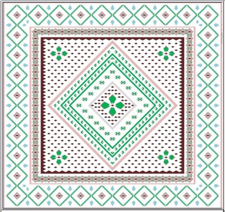 Платки с геометрическим орнаментом