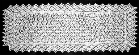 Узоры для Оренбургского платка спицами