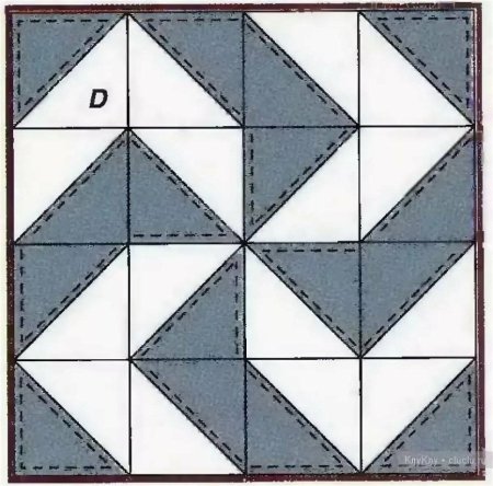 Узоры лоскутного шитья