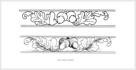 Резьба по дереву орнамент в полосе