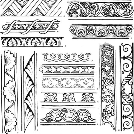 Акант орнамент древней Греции