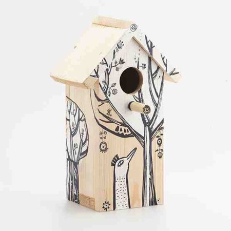 Скворечник в скандинавском стиле