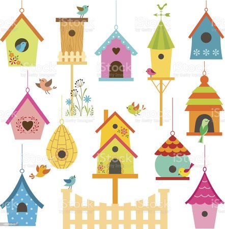 Скворечник для украшения группы в детском