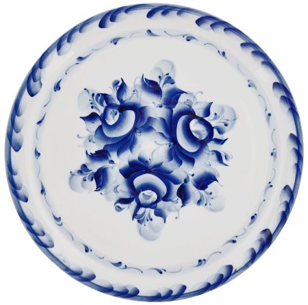 Гжель тарелка