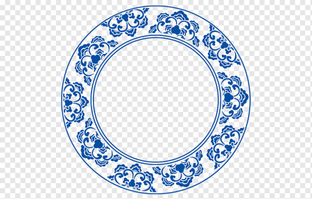 Тарелки с орнаментом на белом фоне