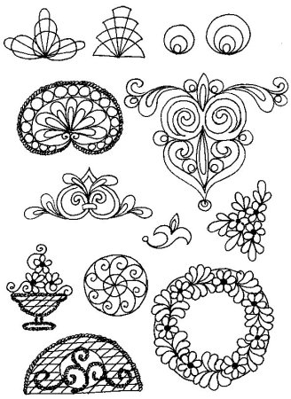 Украшение торта шоколадными узорами