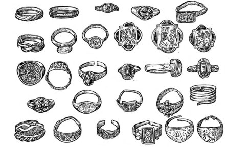 Перстни печатки древней Руси