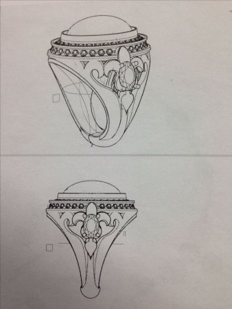 Эскиз кольца