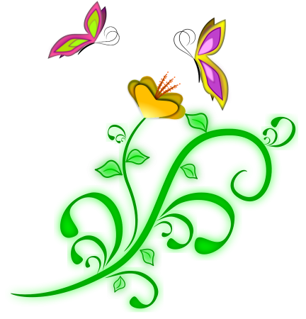 Цветочный орнамент для детей