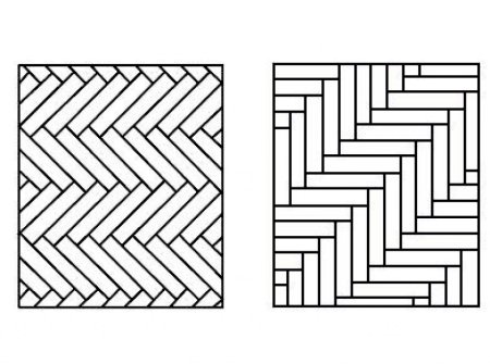 Трафарет "паркет"