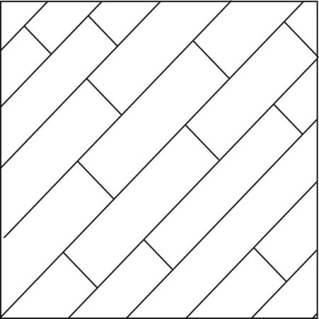 Раскладка плитки по диагонали